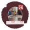 Dark Red Suede Mat Board for 16x20 Frames - Oval Opening for 14x16 Photos